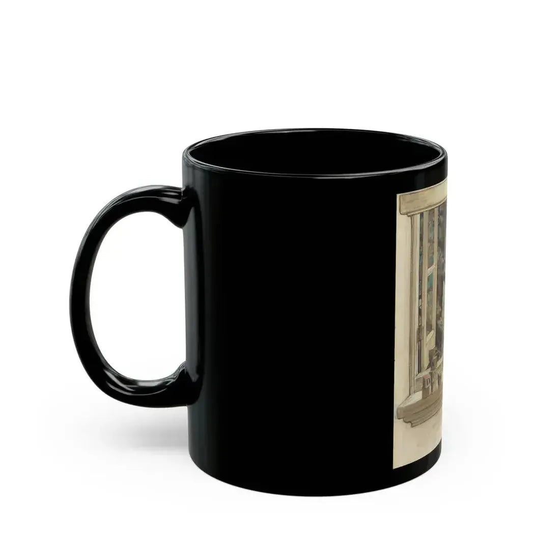 Dream Blocks, ca. 1908 - Black Coffee Mug - Go Mug Yourself
