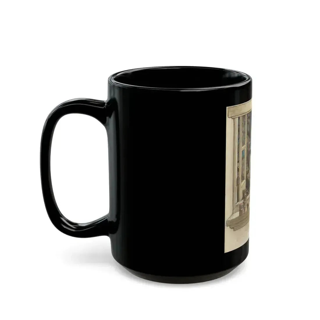 Dream Blocks, ca. 1908 - Black Coffee Mug - Go Mug Yourself