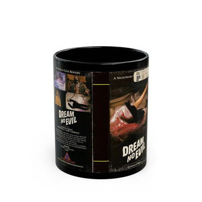 DREAM NO EVIL (VHS COVER) - Black Coffee Mug-11oz-Go Mug Yourself