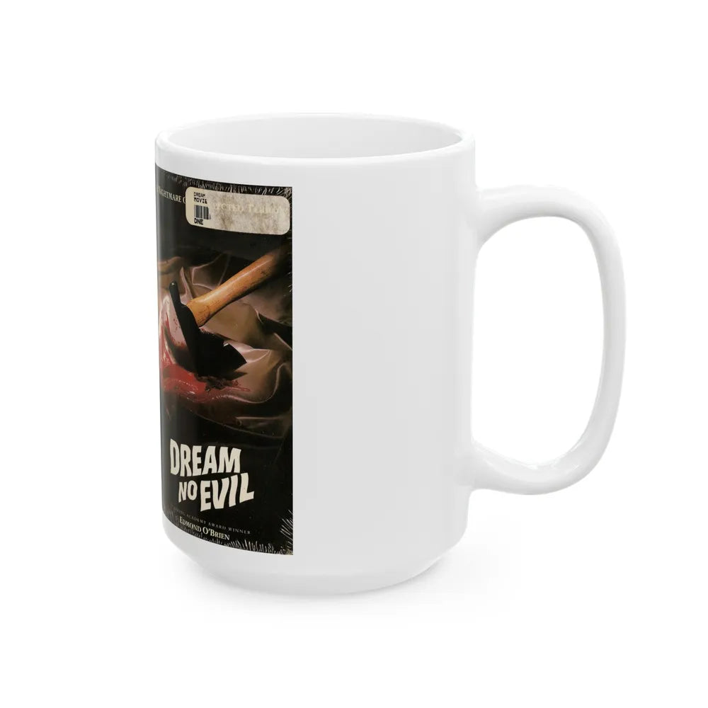 DREAM NO EVIL (VHS COVER) - White Coffee Mug-Go Mug Yourself