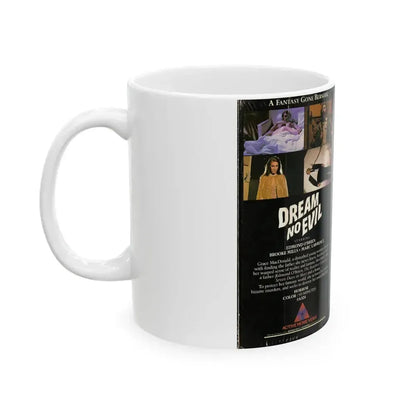 DREAM NO EVIL (VHS COVER) - White Coffee Mug - Go Mug Yourself