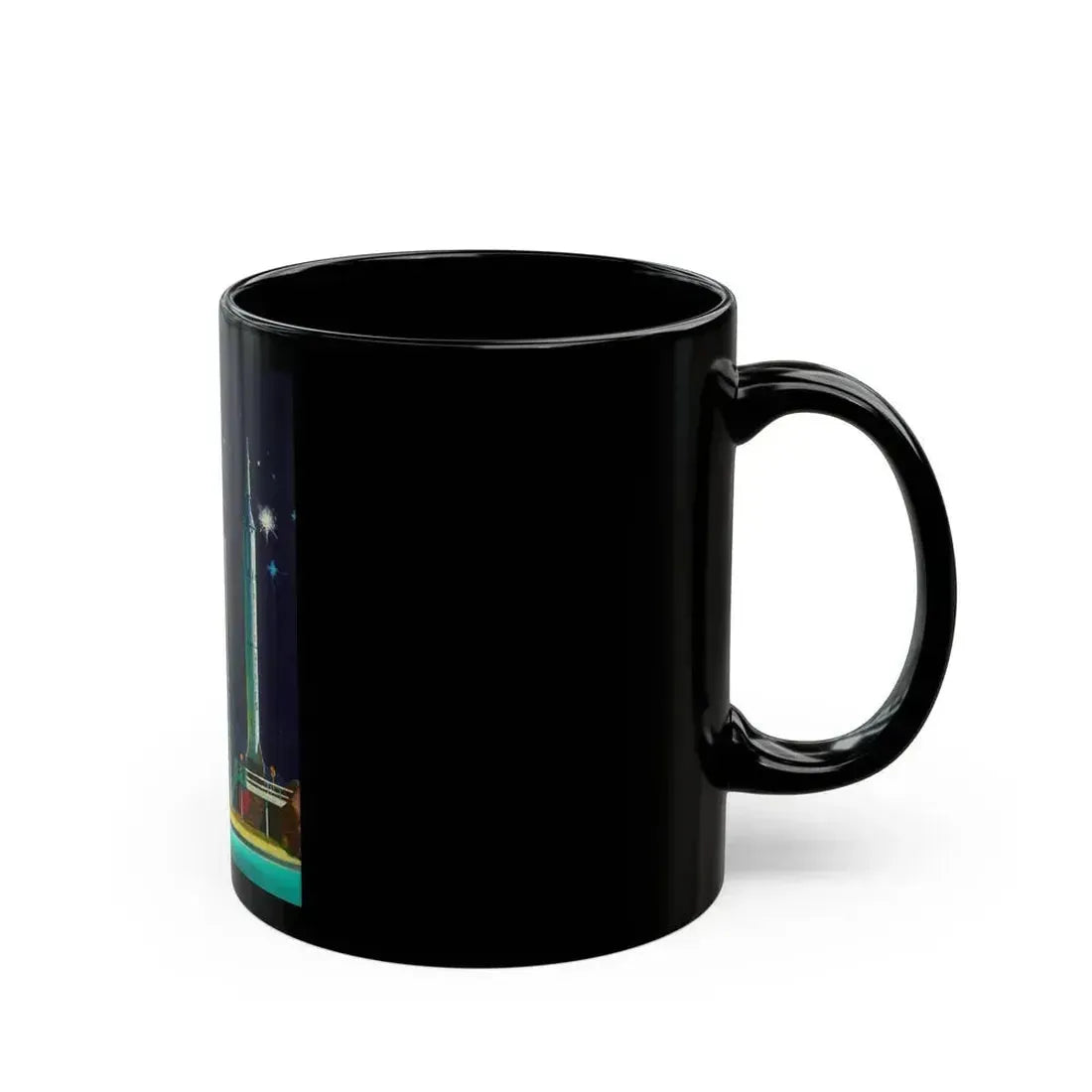 Dreaming About Space - Black Coffee Mug - Go Mug Yourself