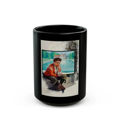 Dreaming of a Better Life - Black Coffee Mug 15oz - Go Mug Yourself