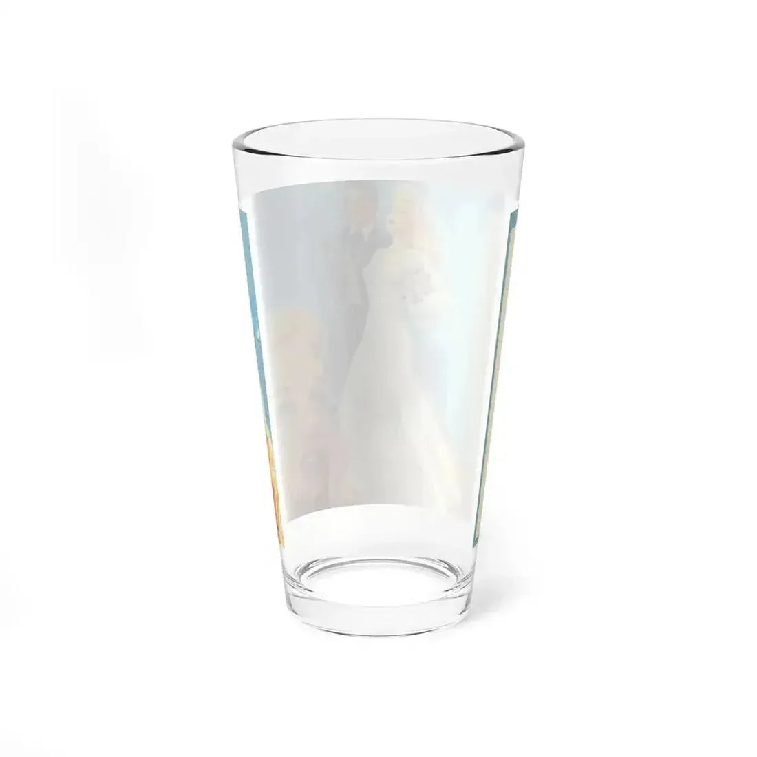 Dreaming of the Day, Tab Magazine story illustration, April 20, 1946 - Pint Glass 16oz - Go Mug Yourself