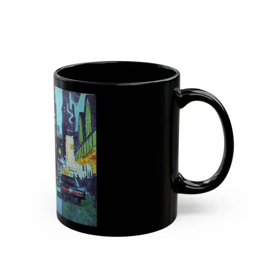 Dreams of a Young Girl, Good Housekeeping, July 1969 - Black Coffee Mug - Go Mug Yourself