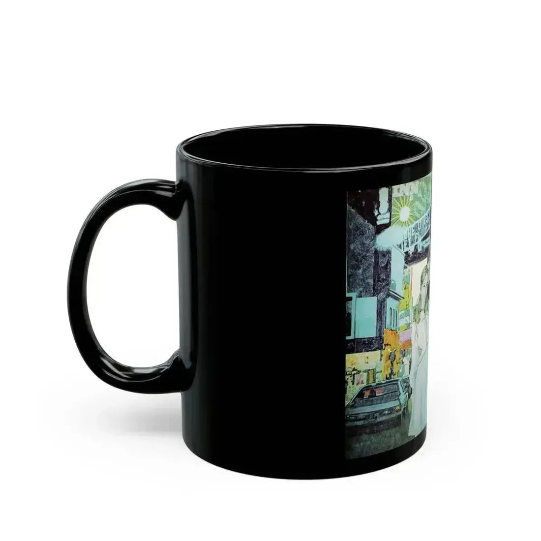 Dreams of a Young Girl, Good Housekeeping, July 1969 - Black Coffee Mug - Go Mug Yourself