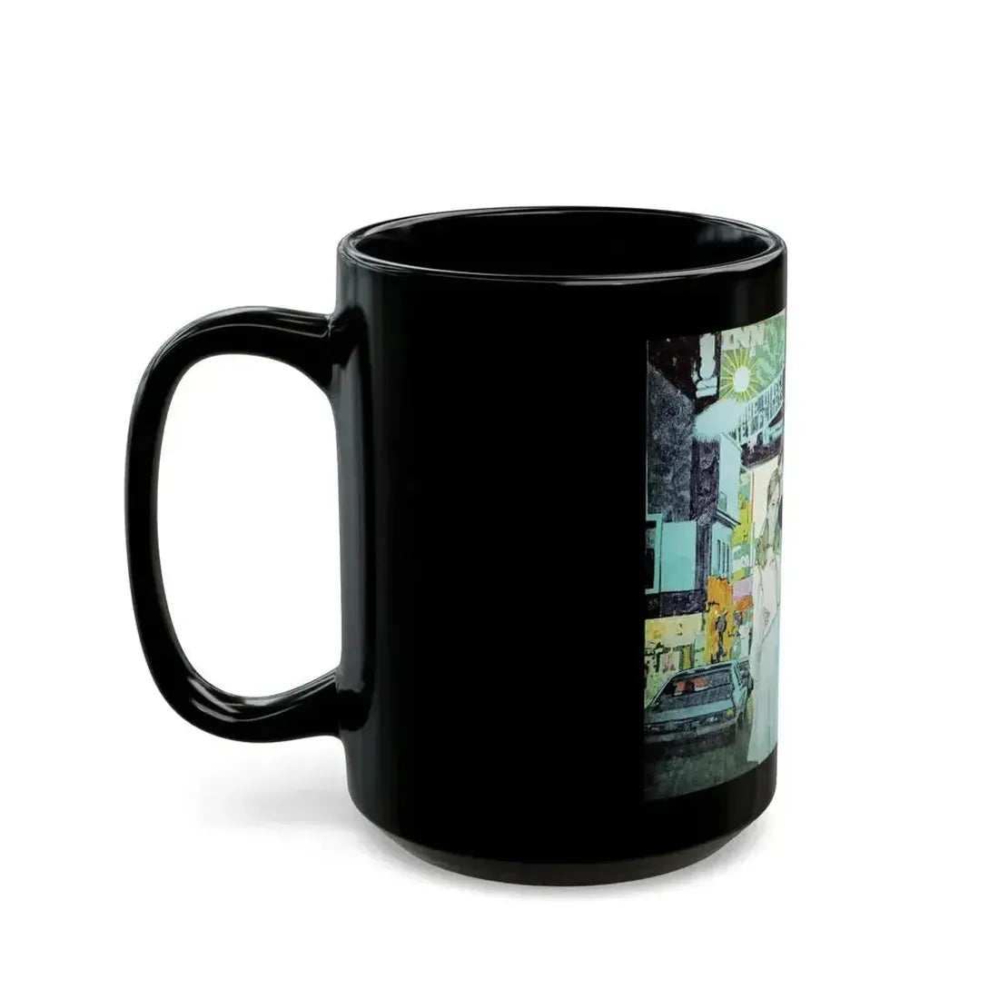Dreams of a Young Girl, Good Housekeeping, July 1969 - Black Coffee Mug - Go Mug Yourself
