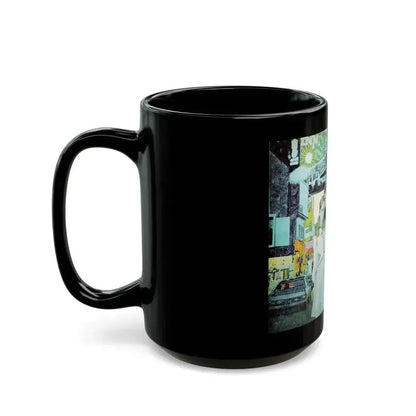 Dreams of a Young Girl, Good Housekeeping, July 1969 - Black Coffee Mug - Go Mug Yourself