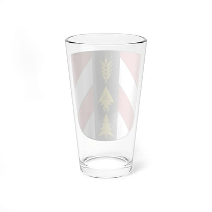 DreiHöfe-blazon (Switzerland) (Coat of Arms) Pint Glass 16oz - Go Mug Yourself