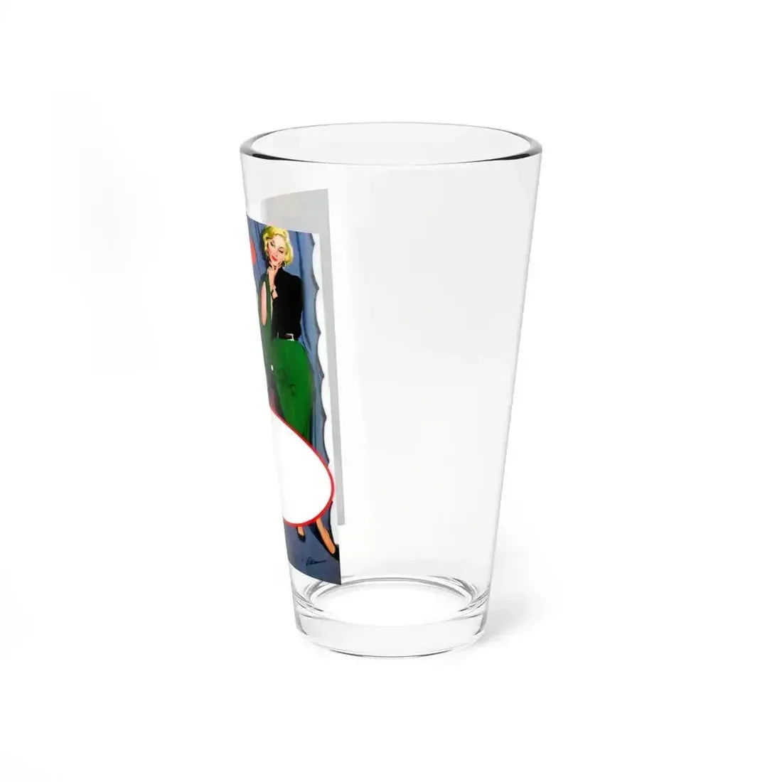 Dress For A Pretty Girl, Woman's Home Companion, August 1955 - Pint Glass 16oz - Go Mug Yourself