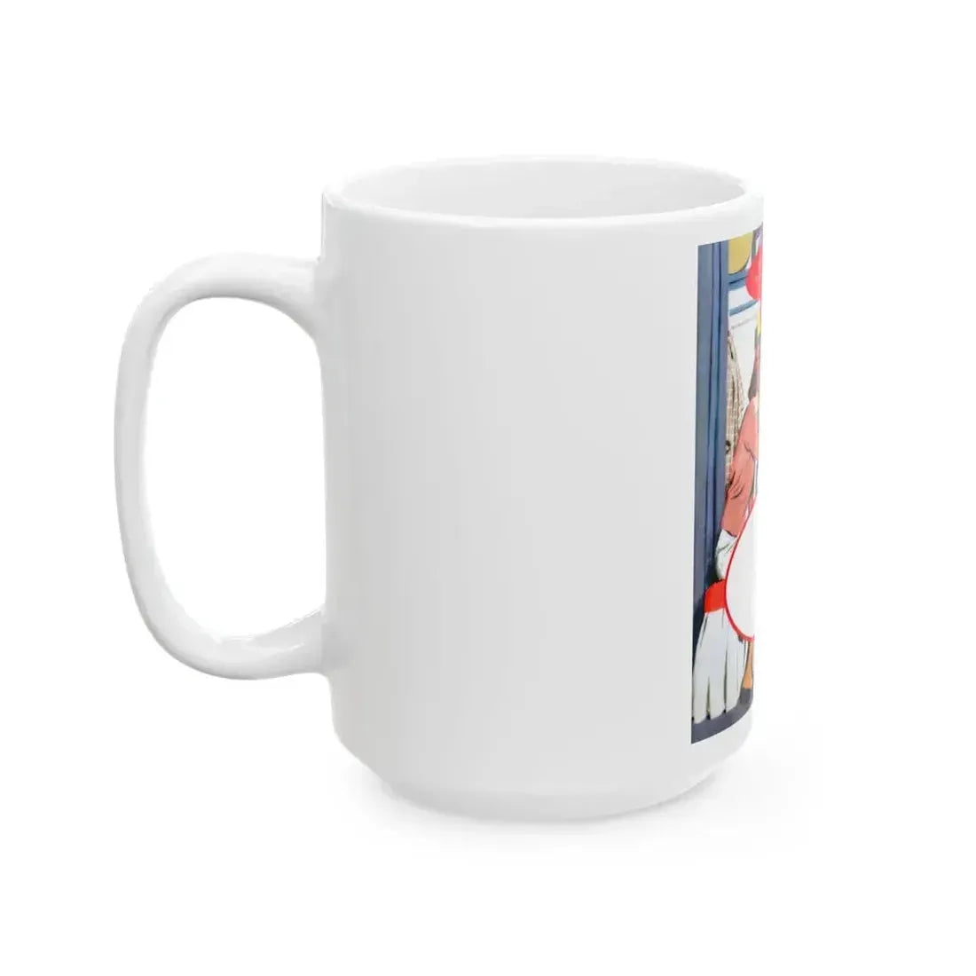 Dress For A Pretty Girl, Woman's Home Companion, August 1955 - White Coffee Mug - Go Mug Yourself