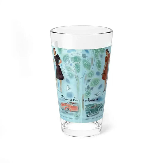 Dresses Easy to Handle, Woman's Home Companion, April 1940 - Pint Glass 16oz 16oz - Go Mug Yourself