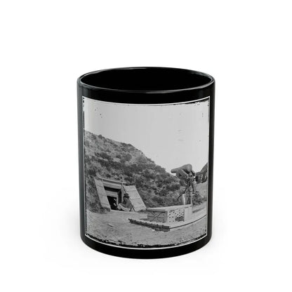 Drewry's Bluff, Va. Interior Of Fort Darling (Confederate) On The James (U.S. Civil War) Black Coffee Mug 11oz - Go Mug Yourself