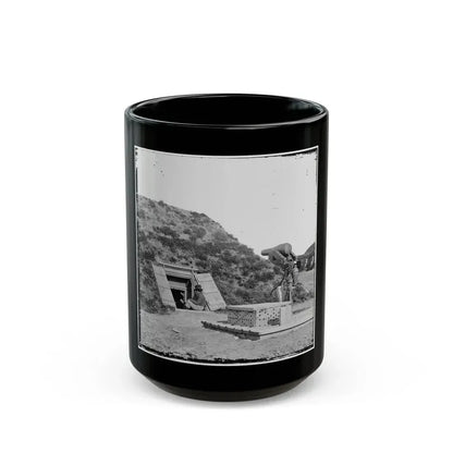 Drewry's Bluff, Va. Interior Of Fort Darling (Confederate) On The James (U.S. Civil War) Black Coffee Mug 15oz - Go Mug Yourself