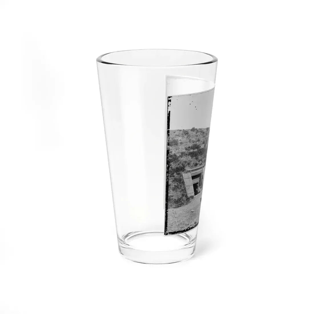 Drewry's Bluff, Va. Interior Of Fort Darling (Confederate) On The James (U.S. Civil War) Pint Glass 16oz - Go Mug Yourself