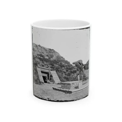 Drewry's Bluff, Va. Interior Of Fort Darling (Confederate) On The James (U.S. Civil War) White Coffee Mug 11oz - Go Mug Yourself