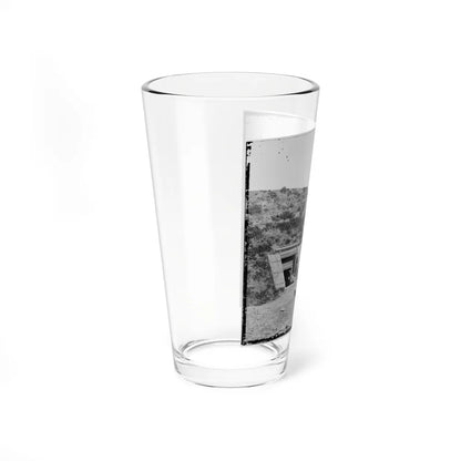 Drewry's Bluff, Va. Interior Of Fort Darling (Confederate) On The James (U.S. Civil War) Pint Glass 16oz-Go Mug Yourself