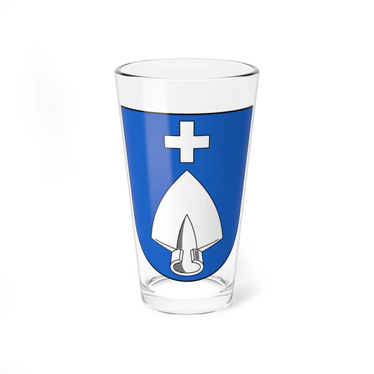 Dörflingen-blazon (Switzerland) (Coat of Arms) Pint Glass 16oz 16oz - Go Mug Yourself