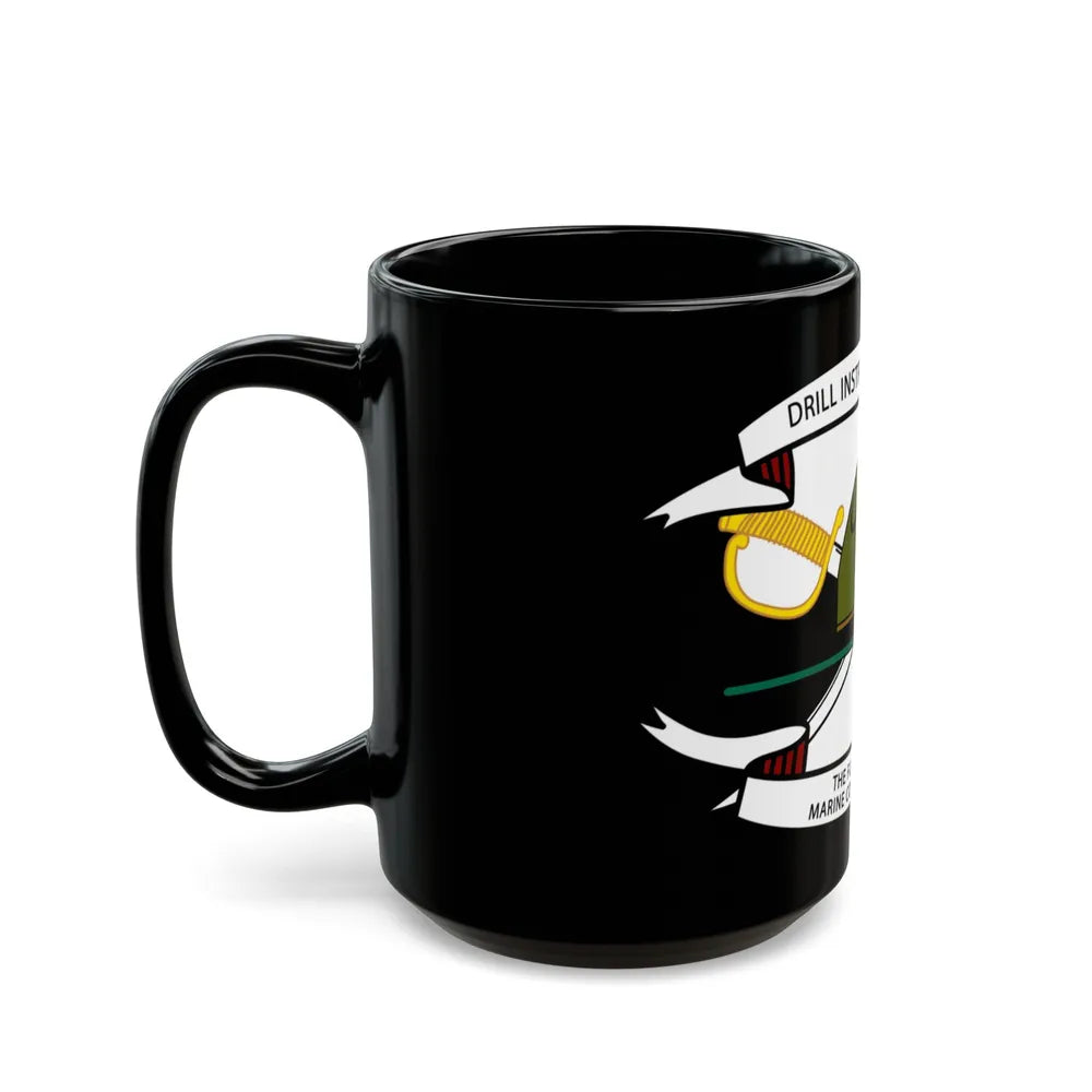 Drill Instructor School (USMC) Black Coffee Mug-Go Mug Yourself