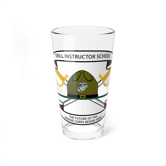 Drill Instructor School (USMC) Pint Glass 16oz-16oz-Go Mug Yourself