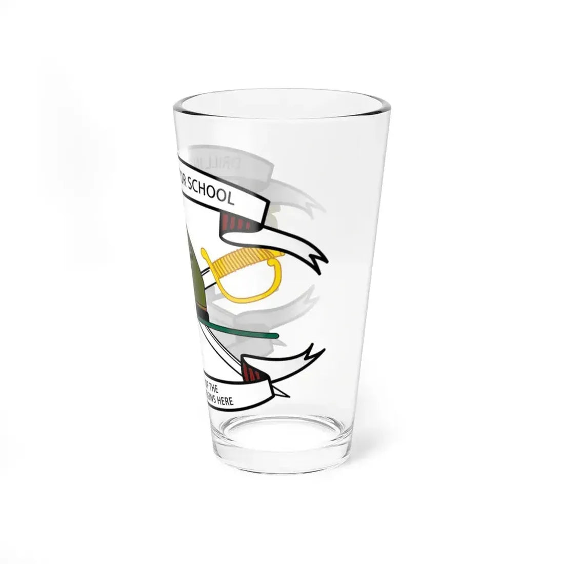 Drill Instructor School (USMC) Pint Glass 16oz - Go Mug Yourself