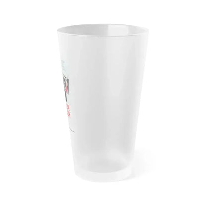 DRILLER KILLER 1979 Movie Poster - Frosted Pint Glass 16oz - Go Mug Yourself