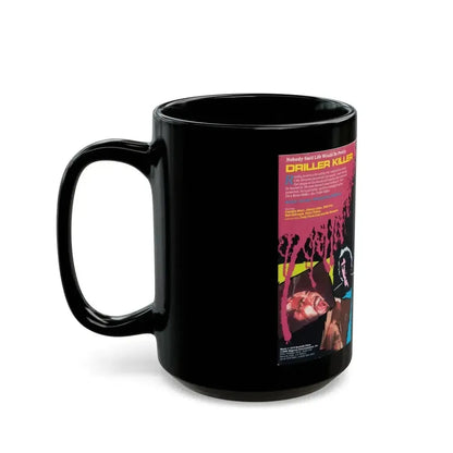 DRILLER KILLER (VHS COVER) - Black Coffee Mug - Go Mug Yourself