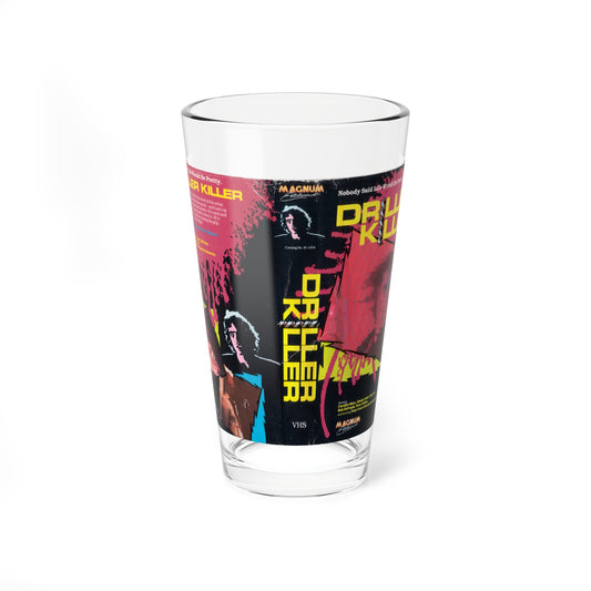 DRILLER KILLER (VHS COVER) Pint Glass 16oz-16oz-Go Mug Yourself