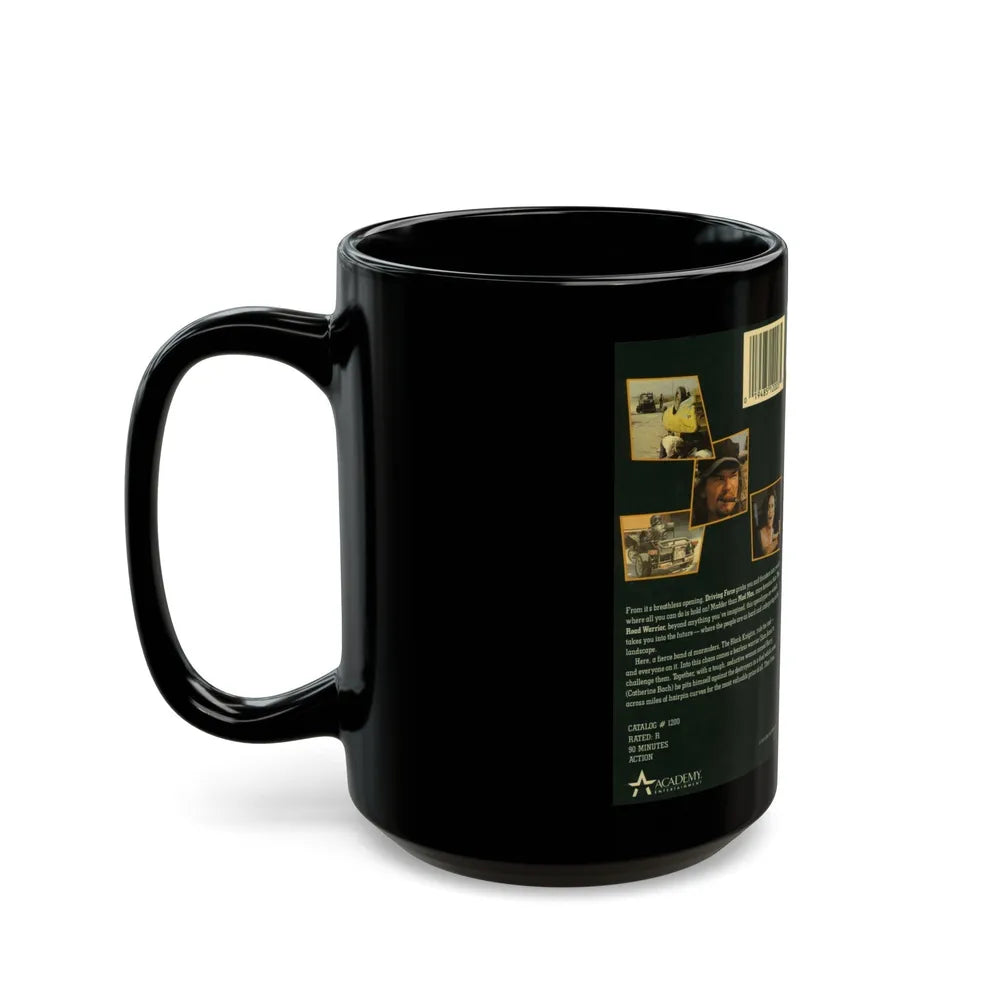 DRIVING FORCE (VHS COVER) - Black Coffee Mug-Go Mug Yourself