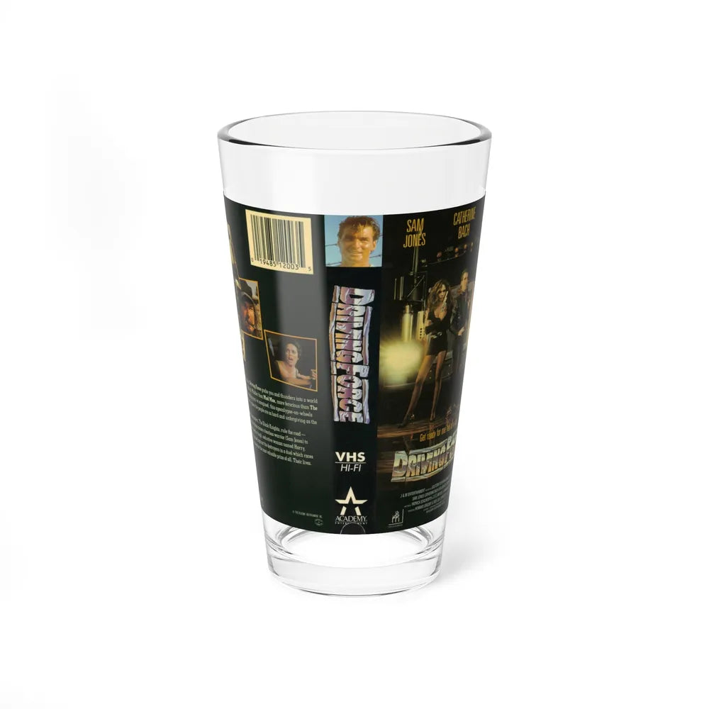 DRIVING FORCE (VHS COVER) Pint Glass 16oz-16oz-Go Mug Yourself