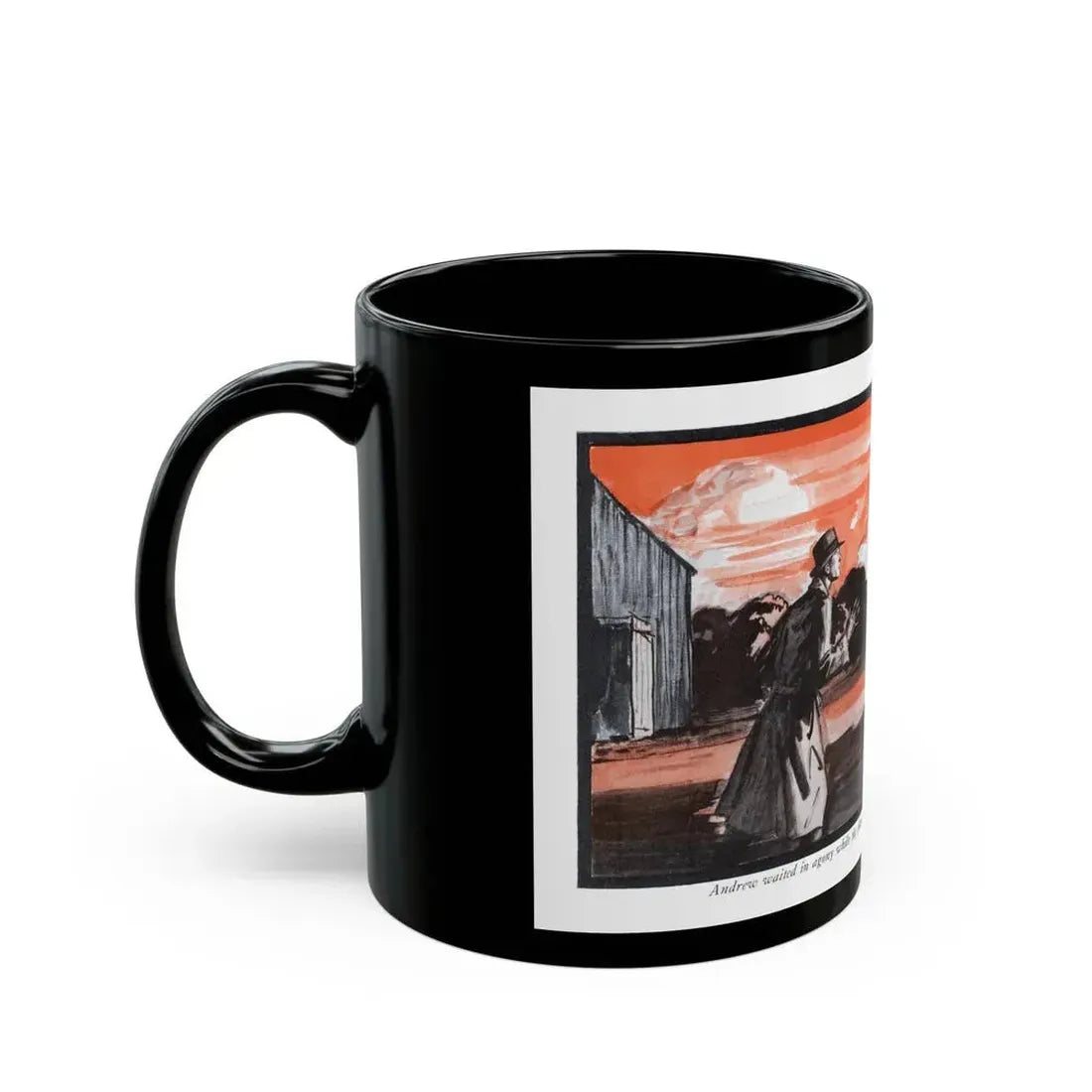 Driving Mists (1), McCall's magazine, March 1930 - Black Coffee Mug - Go Mug Yourself