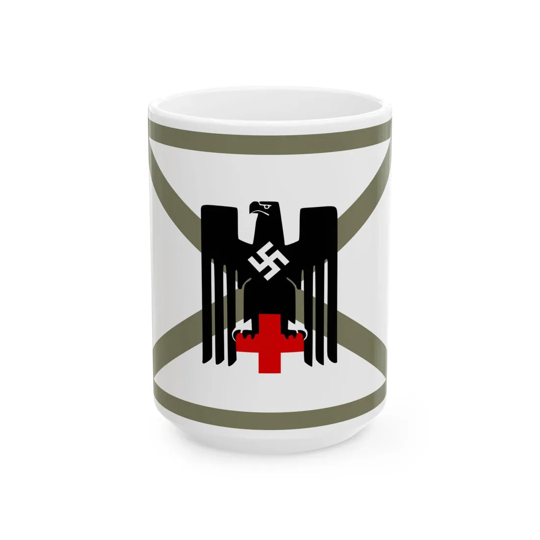 DRK Amtschef stv (Germany) White Coffee Mug 15oz - Go Mug Yourself