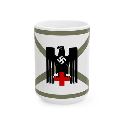 DRK Amtschef stv (Germany) White Coffee Mug 15oz - Go Mug Yourself