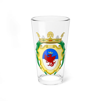 Dronero-Stemma (Italy) (Coat of Arms) Pint Glass 16oz 16oz - Go Mug Yourself