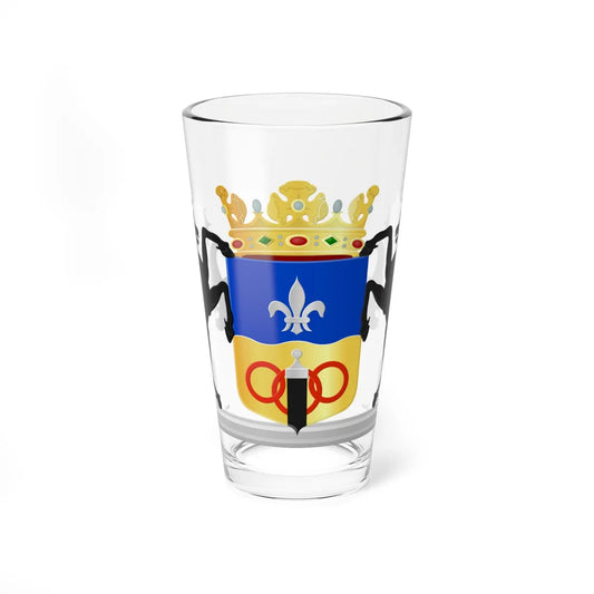 Dronten wapen (Netherlands) (Coat of Arms) Pint Glass 16oz 16oz - Go Mug Yourself