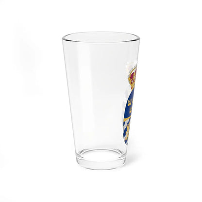 Drottning Louise vapen (Sweden) (Coat of Arms) Pint Glass 16oz - Go Mug Yourself