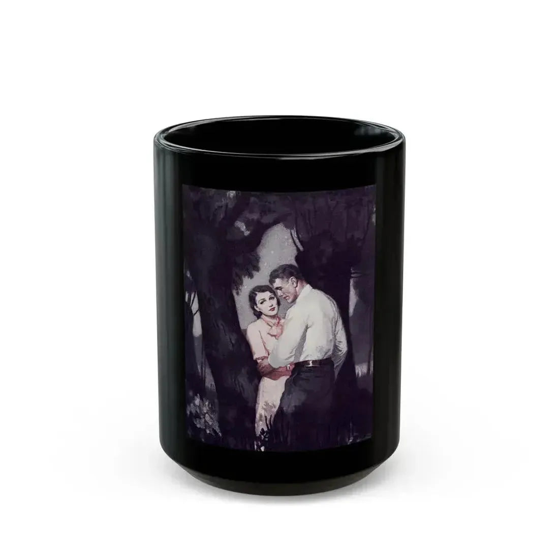 Drought, Redbook, January 1935 - Black Coffee Mug 15oz - Go Mug Yourself