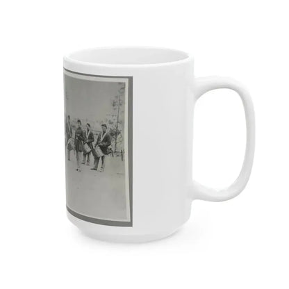 Drum Corps 30th Pa. Infantry (U.S. Civil War) White Coffee Mug - Go Mug Yourself