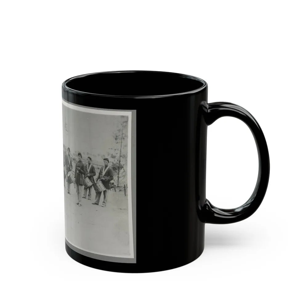 Drum Corps 30th Pa. Infantry (U.S. Civil War) Black Coffee Mug-Go Mug Yourself