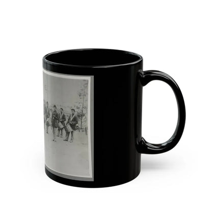 Drum Corps 30th Pa. Infantry (U.S. Civil War) Black Coffee Mug-Go Mug Yourself