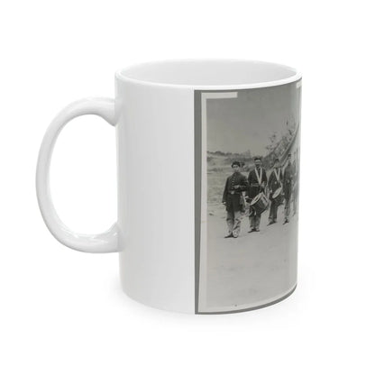 Drum Corps 30th Pa. Infantry (U.S. Civil War) White Coffee Mug-Go Mug Yourself