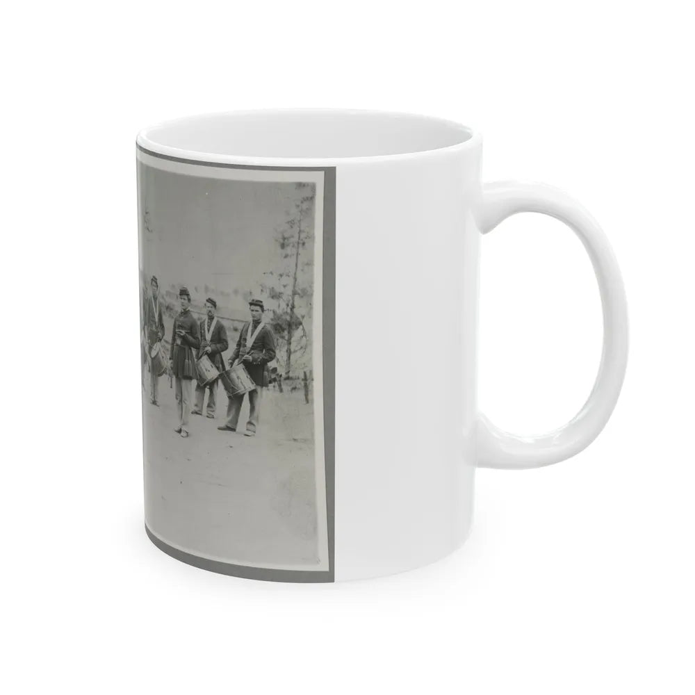 Drum Corps 30th Pa. Infantry (U.S. Civil War) White Coffee Mug-Go Mug Yourself