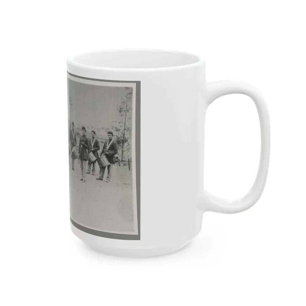 Drum Corps 30th Pa. Infantry (U.S. Civil War) White Coffee Mug-Go Mug Yourself