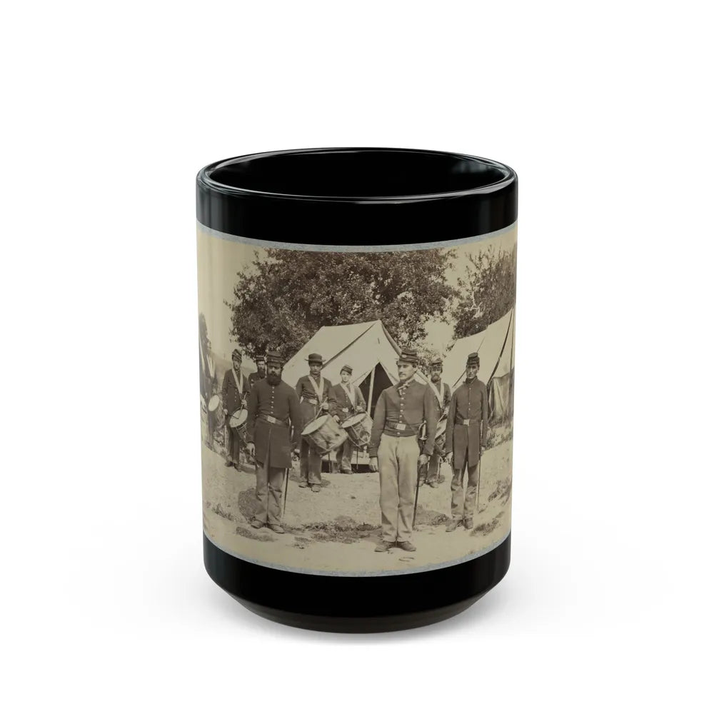 Drum Corps From Unidentified Regiment (U.S. Civil War) Black Coffee Mug-15oz-Go Mug Yourself