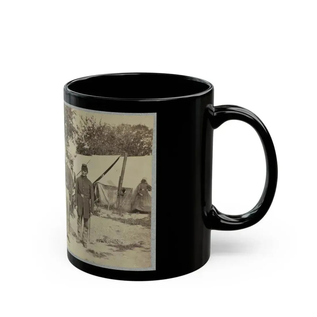 Drum Corps From Unidentified Regiment (U.S. Civil War) Black Coffee Mug - Go Mug Yourself