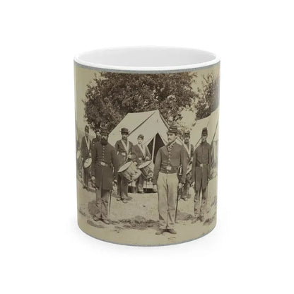 Drum Corps From Unidentified Regiment (U.S. Civil War) White Coffee Mug 11oz - Go Mug Yourself