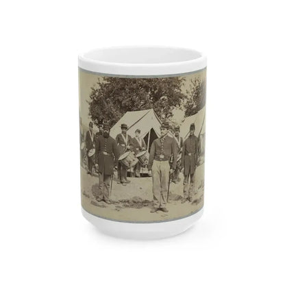 Drum Corps From Unidentified Regiment (U.S. Civil War) White Coffee Mug 15oz - Go Mug Yourself