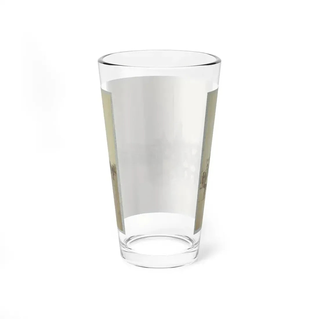 Drum Corps Stands In Front Of Union Soldiers In Formation (U.S. Civil War) Pint Glass 16oz - Go Mug Yourself