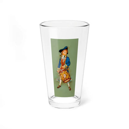 Drummer Boy, Revolutionary War - Pint Glass 16oz-16oz-Go Mug Yourself