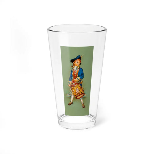 Drummer Boy, Revolutionary War - Pint Glass 16oz-16oz-Go Mug Yourself